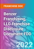 Benzer Franchising, LLC Franchise Disclosure Document FDD- Product Image