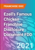 Ezell's Famous Chicken Franchise Disclosure Document FDD- Product Image