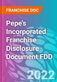 Pepe's Incorporated Franchise Disclosure Document FDD- Product Image