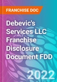 Debevic's Services LLC Franchise Disclosure Document FDD- Product Image