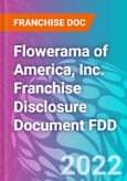 Flowerama of America, Inc. Franchise Disclosure Document FDD- Product Image