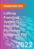 Lollicup Franchise System LLC Franchise Disclosure Document FDD- Product Image
