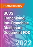 SCJS Franchising, Inc. Franchise Disclosure Document FDD- Product Image