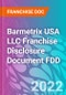 Barmetrix USA LLC Franchise Disclosure Document FDD - Product Thumbnail Image