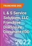 L & S Service Solutions, LLC Franchise Disclosure Document FDD- Product Image