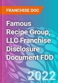 Famous Recipe Group, LLC Franchise Disclosure Document FDD- Product Image