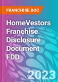 HomeVestors Franchise Disclosure Document FDD- Product Image