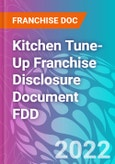 Kitchen Tune-Up Franchise Disclosure Document FDD- Product Image