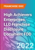 High Achievers Enterprises, LLC Franchise Disclosure Document FDD- Product Image
