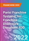 Parisi Franchise Systems, Inc. Franchise Disclosure Document FDD- Product Image