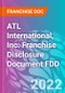 ATL International, Inc. Franchise Disclosure Document FDD - Product Thumbnail Image