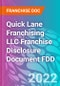 Quick Lane Franchising LLC Franchise Disclosure Document FDD - Product Thumbnail Image