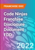Code Ninjas Franchise Disclosure Document FDD- Product Image