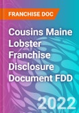 Cousins Maine Lobster Franchise Disclosure Document FDD- Product Image