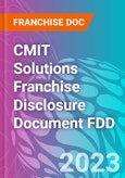 CMIT Solutions Franchise Disclosure Document FDD- Product Image