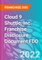 Cloud 9 Shuttle, Inc. Franchise Disclosure Document FDD - Product Thumbnail Image