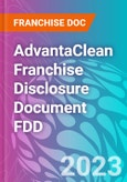 AdvantaClean Franchise Disclosure Document FDD- Product Image