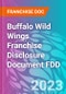 Buffalo Wild Wings Franchise Disclosure Document FDD - Product Thumbnail Image