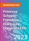Primrose Schools Franchise Disclosure Document FDD - Product Image