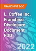 L. Coffee Inc. Franchise Disclosure Document FDD- Product Image