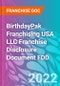 BirthdayPak Franchising USA LLC Franchise Disclosure Document FDD - Product Thumbnail Image