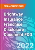 Brightway Insurance Franchise Disclosure Document FDD- Product Image