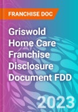 Griswold Home Care Franchise Disclosure Document FDD- Product Image