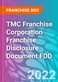 TMC Franchise Corporation Franchise Disclosure Document FDD- Product Image
