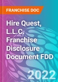 Hire Quest, L.L.C. Franchise Disclosure Document FDD- Product Image