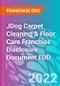 JDog Carpet Cleaning & Floor Care Franchise Disclosure Document FDD - Product Thumbnail Image