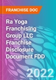 Ra Yoga Franchising Group LLC Franchise Disclosure Document FDD- Product Image
