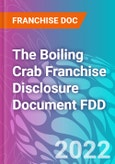 The Boiling Crab Franchise Disclosure Document FDD- Product Image
