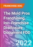 The Mold Pros Franchising, Inc. Franchise Disclosure Document FDD- Product Image