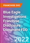 Blue Eagle Investigations Franchise Disclosure Document FDD- Product Image