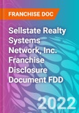 Sellstate Realty Systems Network, Inc. Franchise Disclosure Document FDD- Product Image