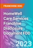 HomeWell Care Services Franchise Disclosure Document FDD- Product Image