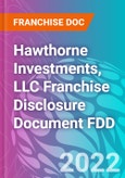 Hawthorne Investments, LLC Franchise Disclosure Document FDD- Product Image