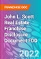 John L. Scott Real Estate Franchise Disclosure Document FDD - Product Thumbnail Image