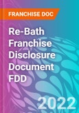Re-Bath Franchise Disclosure Document FDD- Product Image