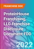ProteinHouse Franchising, LLC Franchise Disclosure Document FDD- Product Image