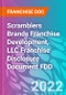 Scramblers Brands Franchise Development, LLC Franchise Disclosure Document FDD - Product Thumbnail Image