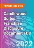Candlewood Suites Franchise Disclosure Document FDD- Product Image