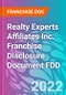 Realty Experts Affiliates Inc. Franchise Disclosure Document FDD - Product Thumbnail Image