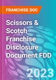 Scissors & Scotch Franchise Disclosure Document FDD- Product Image