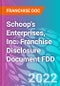 Schoop's Enterprises, Inc. Franchise Disclosure Document FDD - Product Thumbnail Image