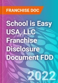 School is Easy USA, LLC Franchise Disclosure Document FDD- Product Image