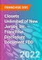 Closets Unlimited of New Jersey, Inc. Franchise Disclosure Document FDD - Product Thumbnail Image