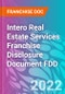 Intero Real Estate Services Franchise Disclosure Document FDD - Product Thumbnail Image