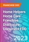 Home Helpers Home Care Franchise Disclosure Document FDD - Product Thumbnail Image