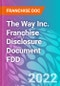 The Way Inc. Franchise Disclosure Document FDD - Product Thumbnail Image
